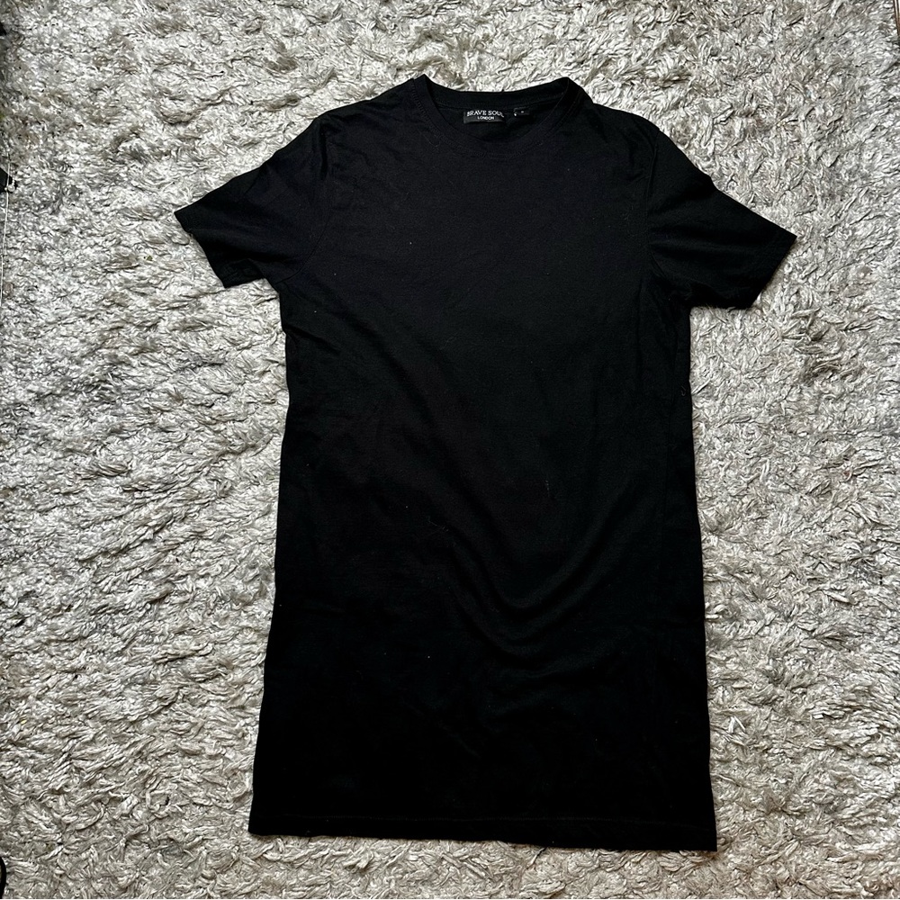 Black T-shirt mini Dress NWOT